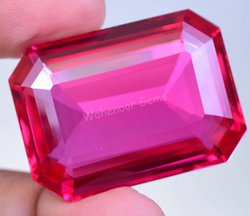 FLAWLESS 137.20 Ct Natural Mogok Pink Ruby Emerald CERTIFIED Stunning Gemstone - Image 4 of 4