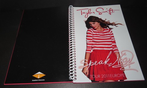 TAYLOR SWIFT Speak Now Tour EUROPE 2011 ITINERARY Rare Collectible TOUR INFO - Picture 2 of 13