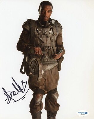 Ashley Walters  Dr Who  AUTOGRAPH - Gregor Van Baalen Signed 10x8 Photo ACOA