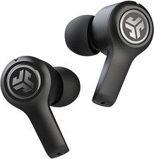 JLAB JBuds Air Noir - Écouteurs intra-auriculaires True Wireless (batterie, microphone