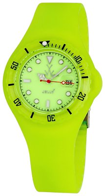 ToyWatch Unisex Giallo quadrante Giallo Orologio al Quarzo Cinturino in  Gomma JYD06YL 878175004037 | eBay