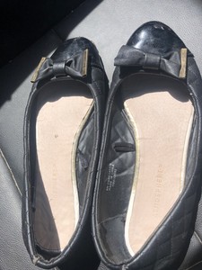 well worn cabin crew shoes