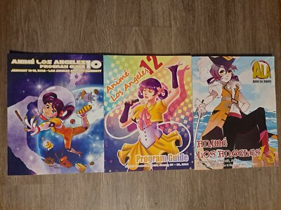 Anime Los Angeles 10, 12, 13 Program Guides - Paperback
