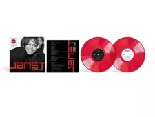 Number Ones by Janet Jackson Vinyl, LP Edition Translucent Red Vinyl New Seal