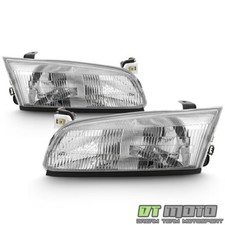 For 1997 1998 1999 Toyota Camry Headlights Headlamps Replacement Set Leftright