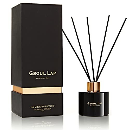 Vanilla & Baltic Amber Reed Diffuser Set/Fragrance Oil Diffuser Reeds/Scent D...