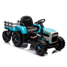 12V Kids Ride On Tractor w/Trailer Battery Powered Remote Control 3 speed Child