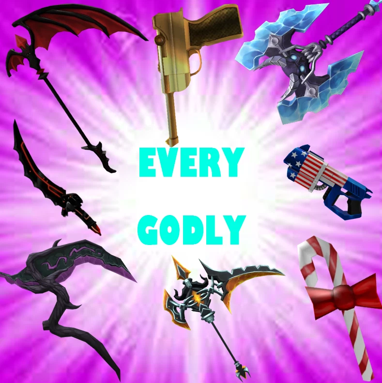 *CHEAP* GODLY KNIVES GUNS & SETS ROBLOX MM2 Murder Mystery 2! (read description)