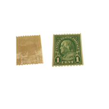 BEN FRANKLIN VINTAGE 1908 ONE CENT STAMP EXTREMELY RARE -NEW
