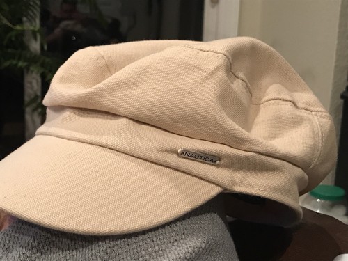 NWT Nautica Women's Cap Color: Beige 