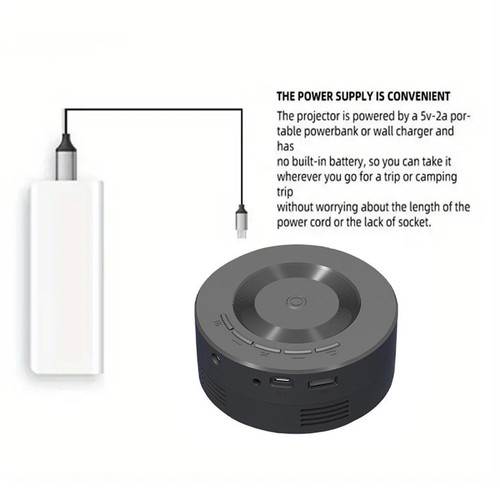 Portable Movie Projector With Same Screen Function For IOS And NF9 - Picture 13 of 24