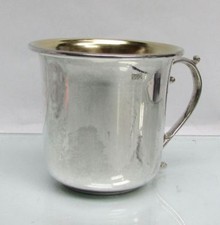VINTAGE .900 COIN SILVER CHILDS YOUTH CUP
