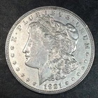 1921 Morgan Silver Dollar - Cleaned - High Quality Scans #Q568