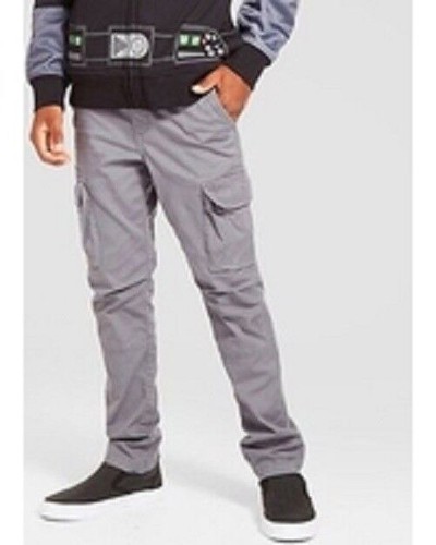 Boys' Slim Fit Stretch Cargo Pants 