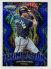 Josh Donaldson 2022 Panini Prizm - Illumination Blue Mojo Prizm /199 #IL-13