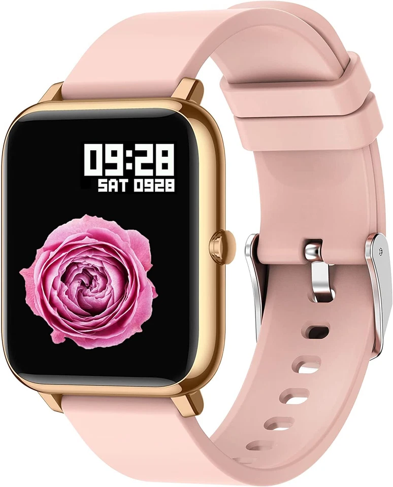 Smartwatch con Monitor de Presión Arterial de Ritmo Cardíaco para Moto G Power 5G (2024) Foto 2 de 4