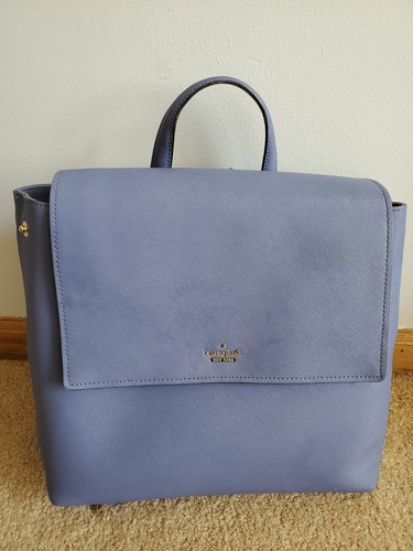 Purple Saffiano Backpack purse | eBay