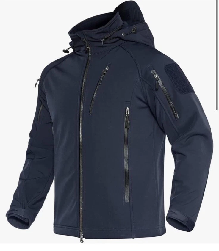 MAGCOMSEN Men's Softshell Tactical Functional Jacket S
