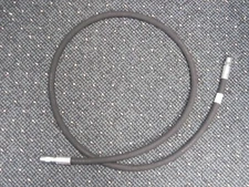 3/8" x 6' Black 6,000 PSI Pressure Washer Jumper Hose Whip / Leader Line