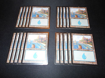20 Basic Land #336 - SAME ART - Island - Odyssey - MP-NM - Magic MTG FTG
