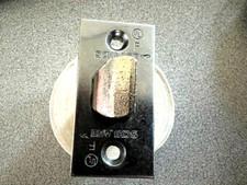 SCHLAGE UL "F" SPRING LATCH 1/2" THROW 2 3/4" BS 1 1/8" X 2 1/4" US26D FACE
