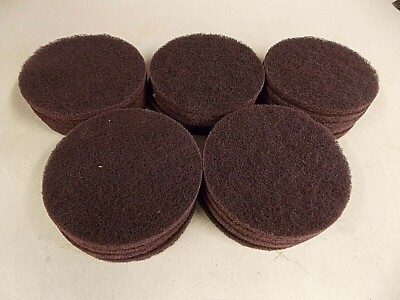 25 NORTON BEAR-TEX 05083 Hi Strength A/O VERY FINE 5'' DISC PRIMER SCUFF PREP 