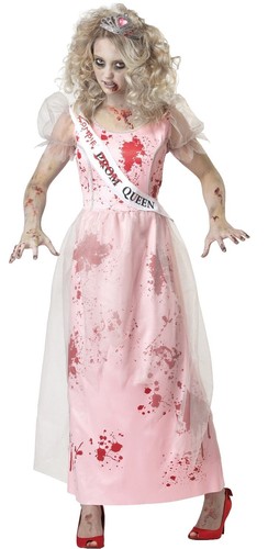 ROSEZUZU Zombie Kostüm Für Kinder - Komplett-Set Für Mädchen 4-14 Jahre