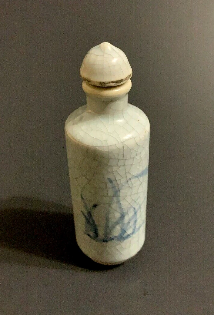 白色复古原创中国鼻烟壶| eBay