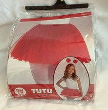 Red Tutu Halloween Dress Up Child S M  NEW
