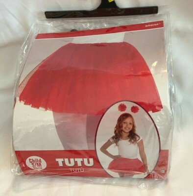 Red Tutu Halloween Dress Up Child S M   NEW