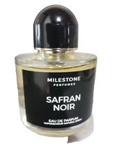 SAFRAN NOIR eau de parfum spray Men  MILESTONE PERFUMS 100ml NEW RARE AUTHENTIC