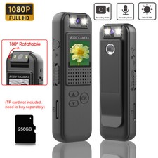 Mini Body Security Police Camera 1080P HD Video Recorder Clip On Body Camcorders