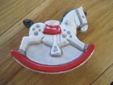 Goebel W. Germany Rocking Horse Light Cover Christmas Ornament