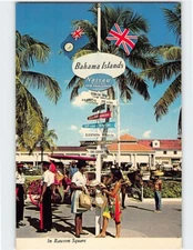 Postcard In Rawson Square Nassau Bahamas