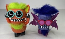 Scritterz Frumps  Jungle Interactive Mini Monsters Orange Purple  Tested