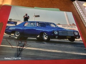 Street Outlaws Doc Autographed 8x10 photo Of Monte Carlo "Street Beast "