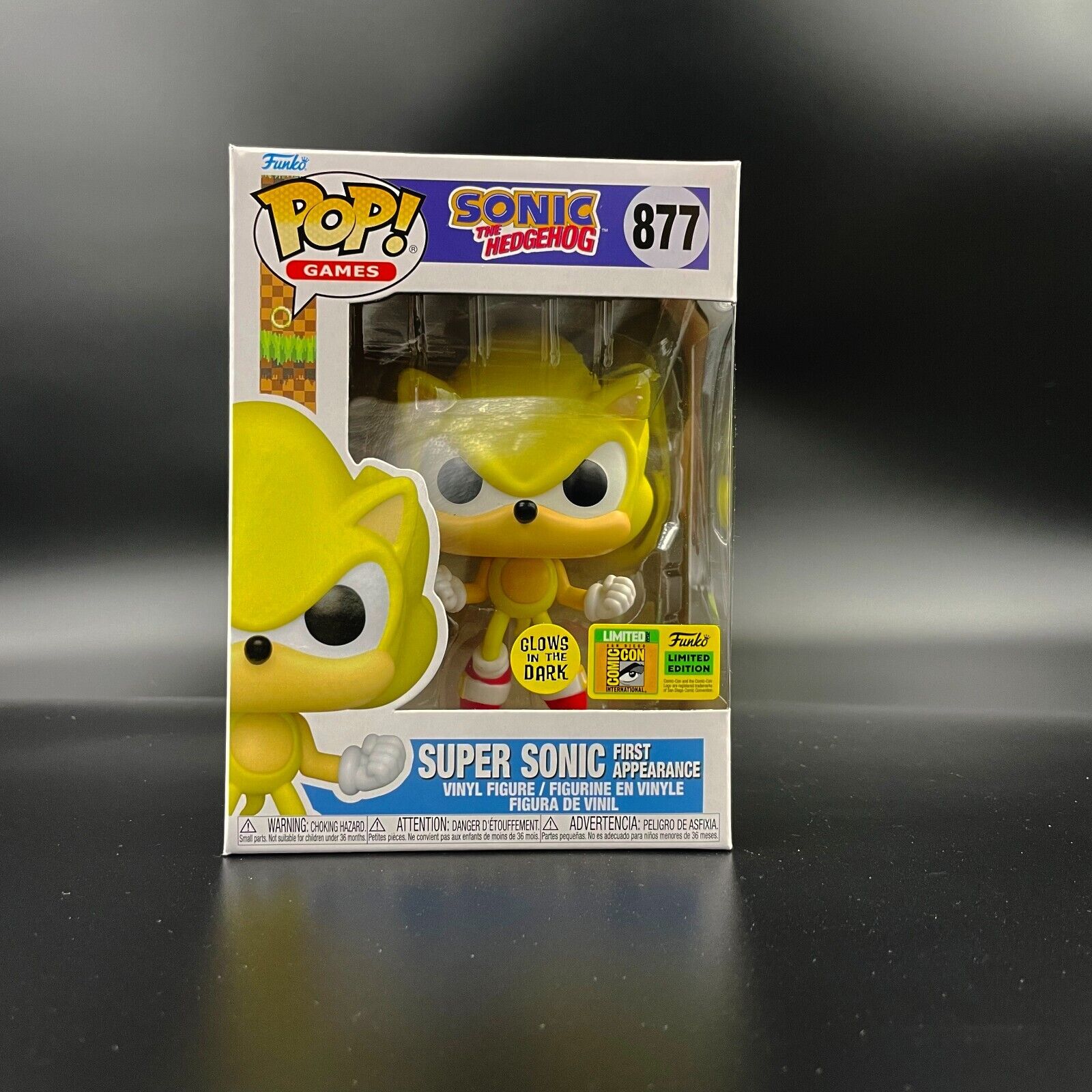 Funko POP Sonic The Hedgehog Super Sonic Exclusive