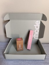 NEW Rhode Beauty Set Pocket Blush Piggy  Peptide Lip Treatment Vanilla Cake