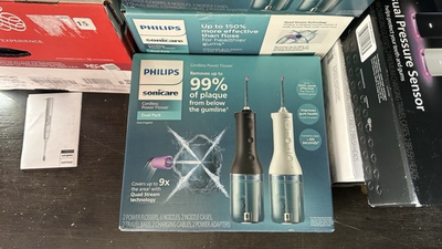 #ad #ad Philips Sonicare Cordless Rechargeable Power Water Flosser 2 Pack OB $49.99