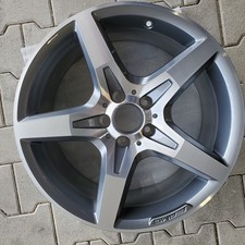 Mercedes AMG Alufelge 8,5Jx18 ET36 A1724012702 R172 R171 silbergrau 1 stück Mercedes AMG Alufelge 8,5Jx18 ET36 A1724012702 R172 R171 silbergrau 1 stück