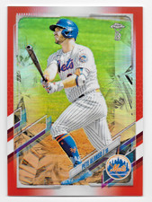 2021 Topps Chrome PETE ALONSO Ben Baller Edition Refractor ORANGE #04/25