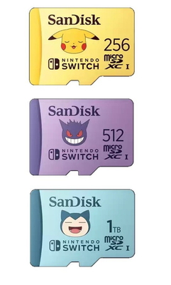 #ad #ad SanDisk 256GB 512GB 1TB Nintendo Switch Pokémon Micro SD SDXC Gaming Memory Card $39.99