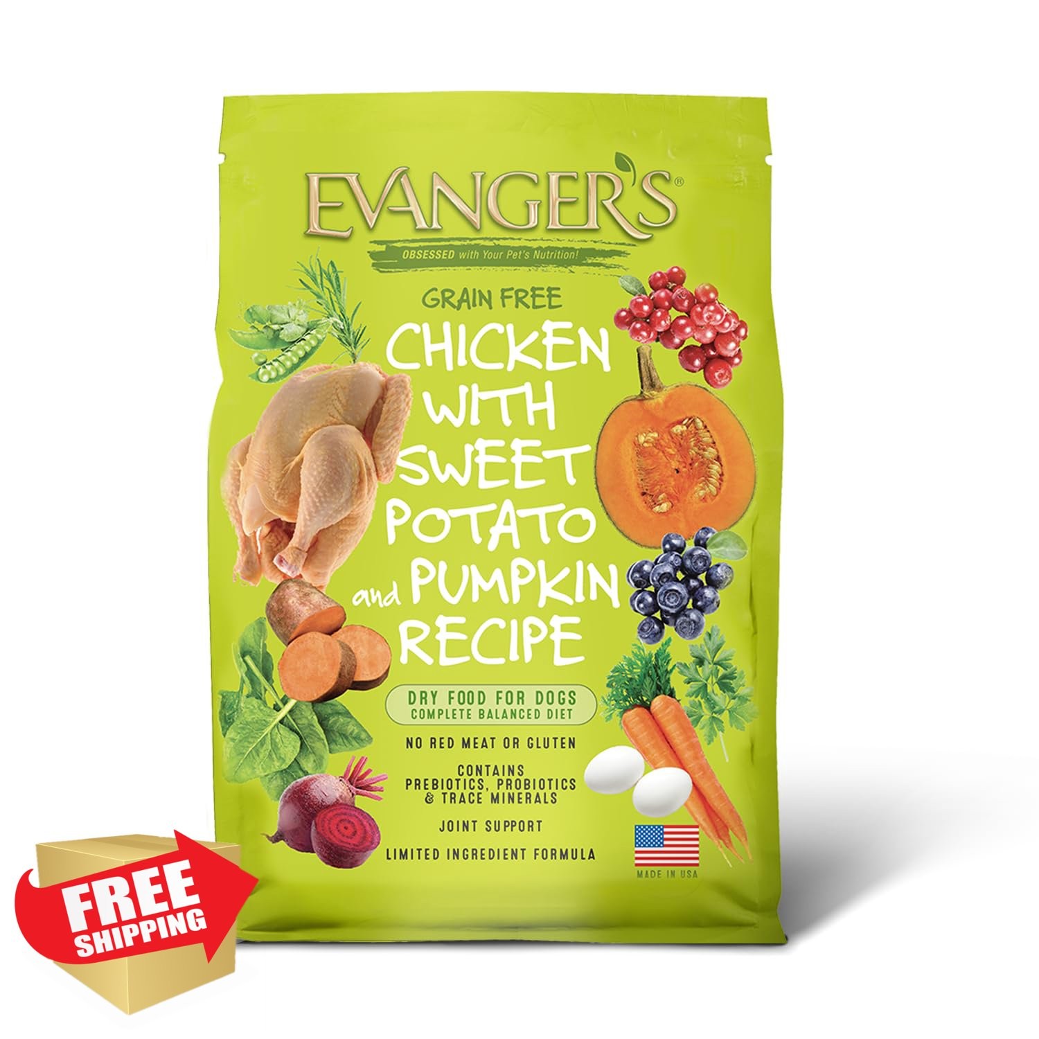 Chicken Sweet Potato Pumpkin 16.5 Lb