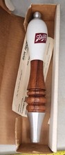 Vintage Advertising Schlitz Beer Tap White Handle Bar Decor
