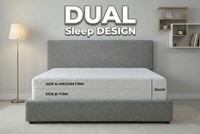 Memory Foam Mattress Orthopaedic Medium Firm Support 3FT 4FT 4.6FT 5FT