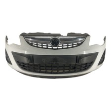 Vauxhall Corsa D Mk3 Face Lift Front Bumper Glacier White 2010-2014 95508031