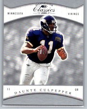 💎2001 Donruss Classics Football #48 Daunte Culpepper - Minnesota Vikings💎