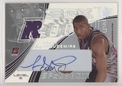 2002-03 SPx Level 2 /1999 Amare Stoudemire Amar'e #125 Rookie Auto RC d4y