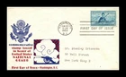 NATIONAL GUARD COMMEMORATIVE COVER FIRST DAY OF ISSUE WASHINGTON DC 1953