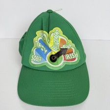 St. Paddys Drinking Green Hat Green Cap Hat Adjustable Hat Green Adult Hat